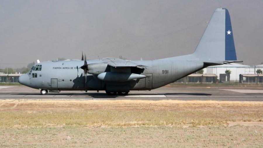 Força Aérea do Chile opera três aviões C-130, modelo da aeronave que despareceu no dia 9de dezembro - Getty Images