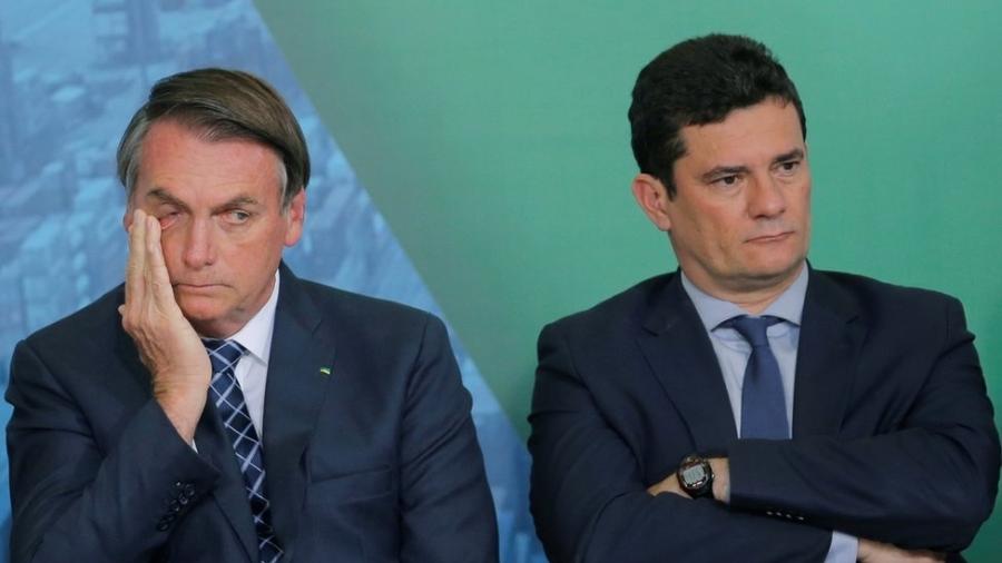 Bolsonaro e Moro - Reuters 