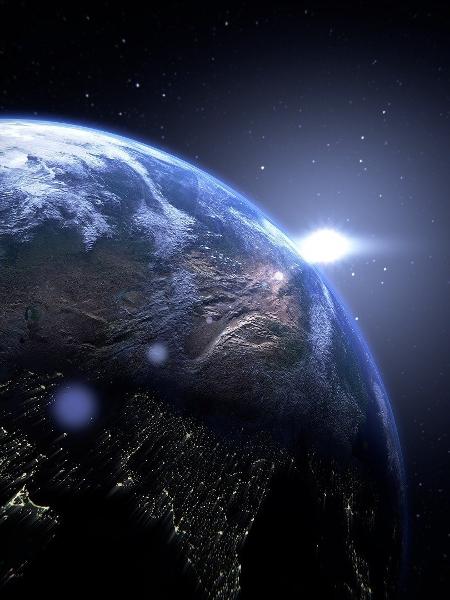 Terra visto do espaço - Colin Behrens/ Pixabay