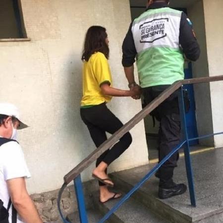 A modelo Eloísa Pinto Fontes foi resgatada por agentes da Operação Ipanema Presente, no Rio de Janeiro - Reprodução - Reprodução