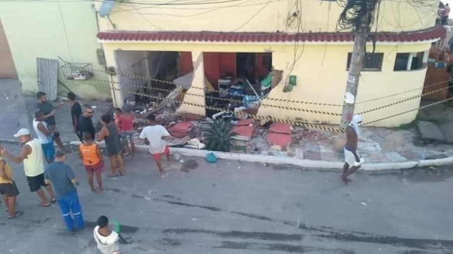 Explosão de botijão de gás feriu uma família no RJ - Divulgação/Prefeitura de Duque de Caxias