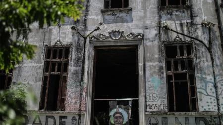 Casarão do século 19 onde fica a sede da Aldeia Maracanã, no Rio - Mongabay - Mongabay