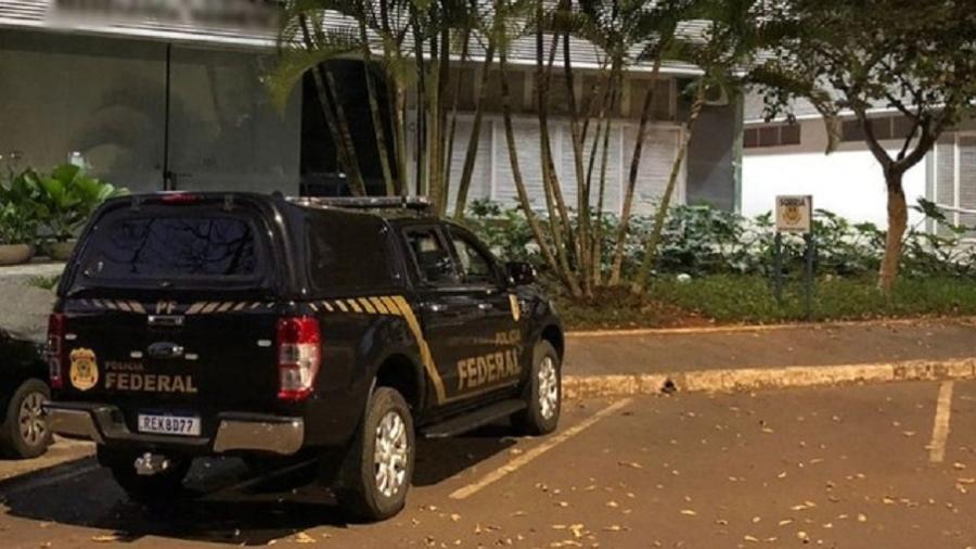 Polícia Federal deflagra Operação Cartão Vermelho 2, que apura irregularidades no hospital de campanha do Estádio Presidente Vergas, em Fortaleza - Divulgação/Polícia Federal