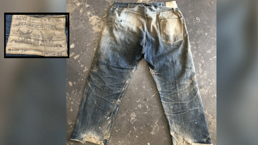 O jeans tem algum desgaste, mas é "extremamente durável", segundo o portal CNN - @denimdoctors/@ziphtc