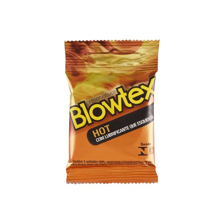 Preservativo Blowtex Hot - Divulgação  - Divulgação 