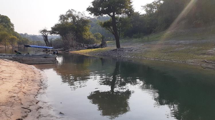 Alto Urupadi, a 80 km de Maués, tem dificuldade para escoamento por causa da seca