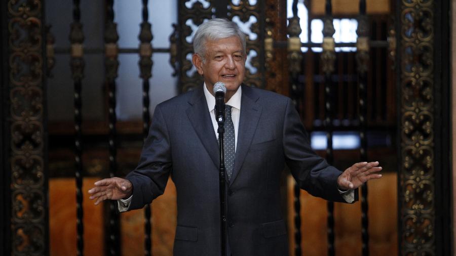 López Obrador teve como alvo na quarta-feira o comentarista político Carlos Alazraki - Franciso Canedo / Xinhua