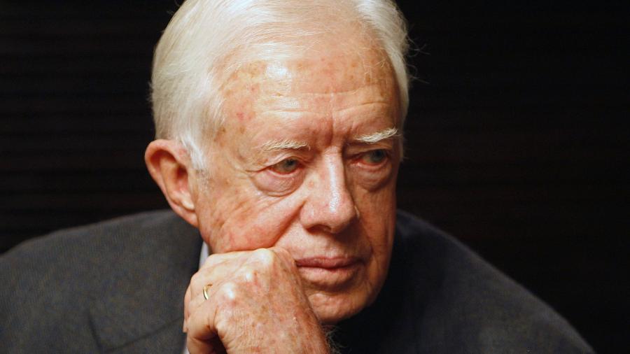 Ex-presidente americano Jimmy Carter fez uma cirurgia para aliviar a pressão no cerébro - Ammar Awad - 13.abr.2008 / Reuters