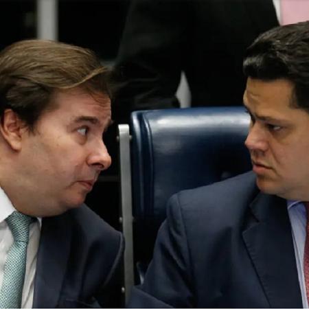 Os presidentes da Câmara e do Senado, Rodrigo Maia e Davi Alcolumbre, respectivamente - Foto: Dida Sampaoio/AE