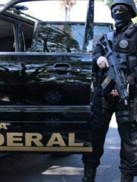 Agentes armados da Polícia Federal - Reprodução