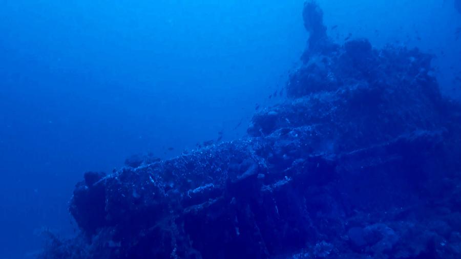 Submarino da Primeira Guerra Mundial é descoberto por mergulhadores na Tunísia - CLUB DE PLONGÉE RAS ADAR / AFP