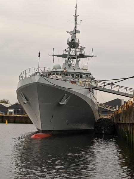HMS Trent foi incorporado à frota da Marinha Real britânica em 2019