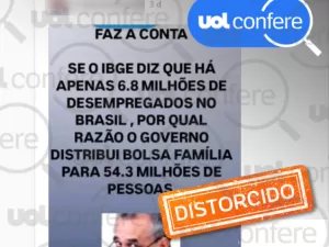 Renda familiar é critério para receber Bolsa Família, e não desemprego