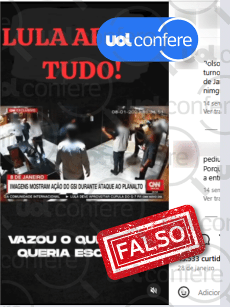 14.mai.2025 - Vídeo de ex-GSI não comprova que 8/1 foi "armado" por Lula 14.mai.2025 - Vídeo de ex-GSI não comprova que 8/1 foi "armado" por Lula