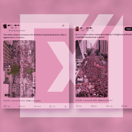 Imagens desinformativas viralizaram nas redes sociais Imagens desinformativas viralizaram nas redes sociais