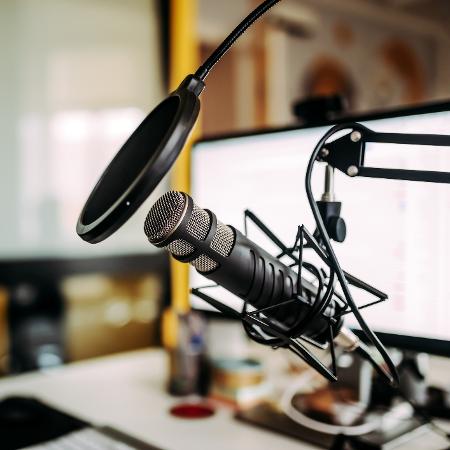 Crie um podcast no  Studio -  Ajuda
