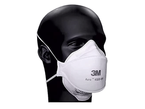 máscara facial 3m aura covid coronavírus - Divulgação - Divulgação