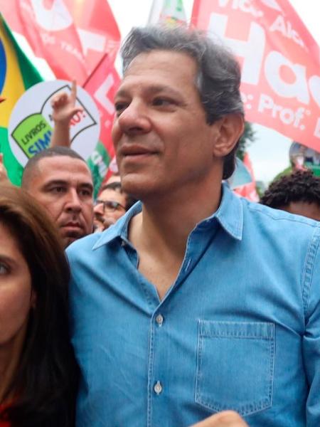 Fernando Haddad: em 2018, Lula jonvidou o ex-prefeito para ser o titular da Economia - Reprodução