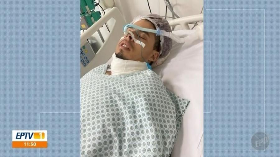 Ângelo Barboza de Oliveira, 35, chegou a ser intubado durante internação