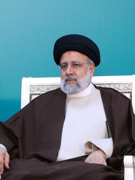 O presidente iraniano, Ebrahim Raisi 