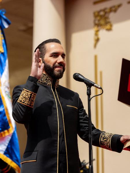 1.jun.2024 - Presidente de El Salvador, Nayib Bukele - Presidência de El Salvador/Divulgação via Reuters