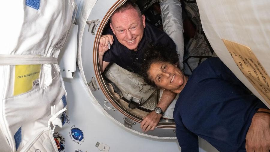 Butch Wilmore e Suni Williams ficaram 'presos' no espaço após problema com nave espacial da Boeing; eles serão resgatados em 2025