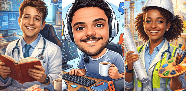 Como criar uma caricatura sua com IA usando o ChatGPT