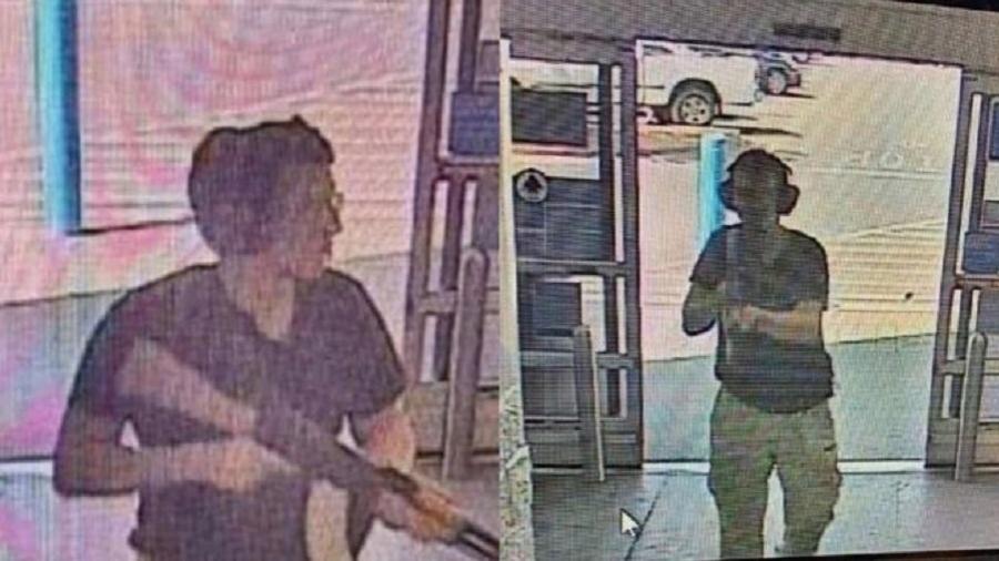 O atirador que abriu fogo em uma loja do Walmart da cidade de El Paso, Texas, e deixou 20 mortos e 26 feridos - AFP