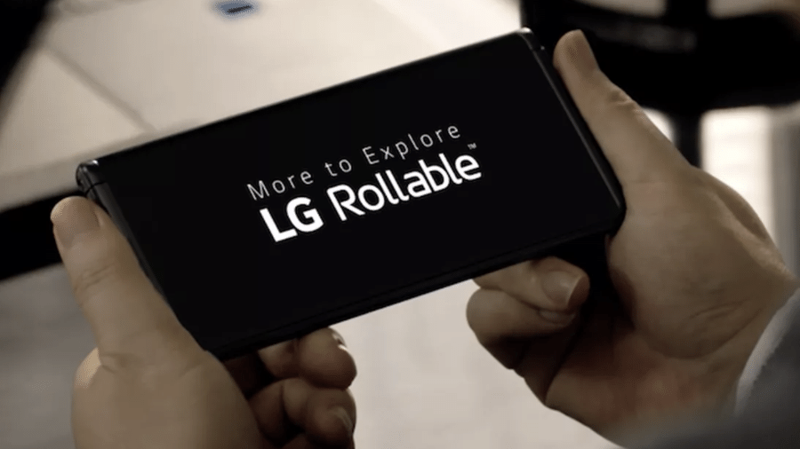 LG Rollable, o celular protótipo de tela rolável da fabricante sul-coreana - Reprodução