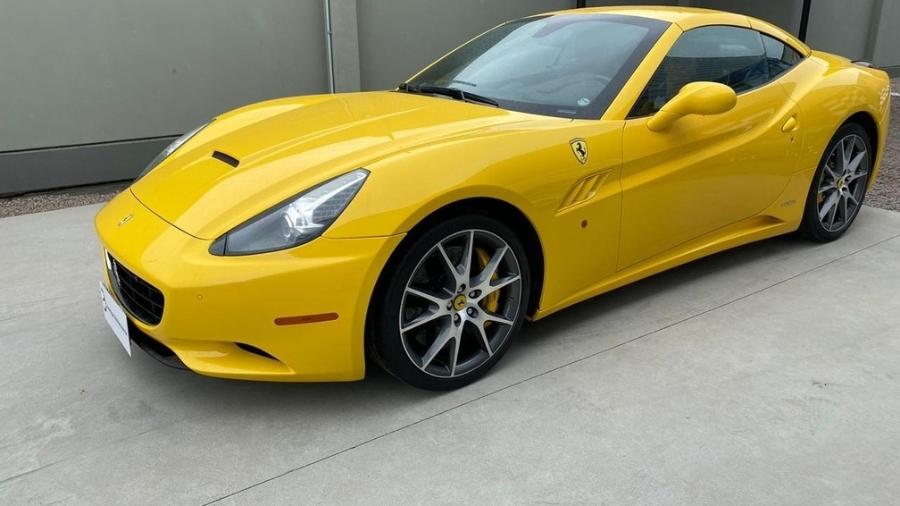 Ministério da Justiça vai leiloar em maio carros de luxo apreendidos pela PF; lance inicial de Ferrari Califórnia é de R$ 659 mil - Ministério da Justiça e Segurança Pública/Divulgação