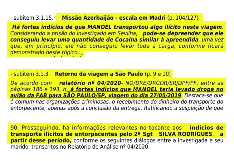 Fac simile 2 - avião FAB - Arte/UOL - Arte/UOL