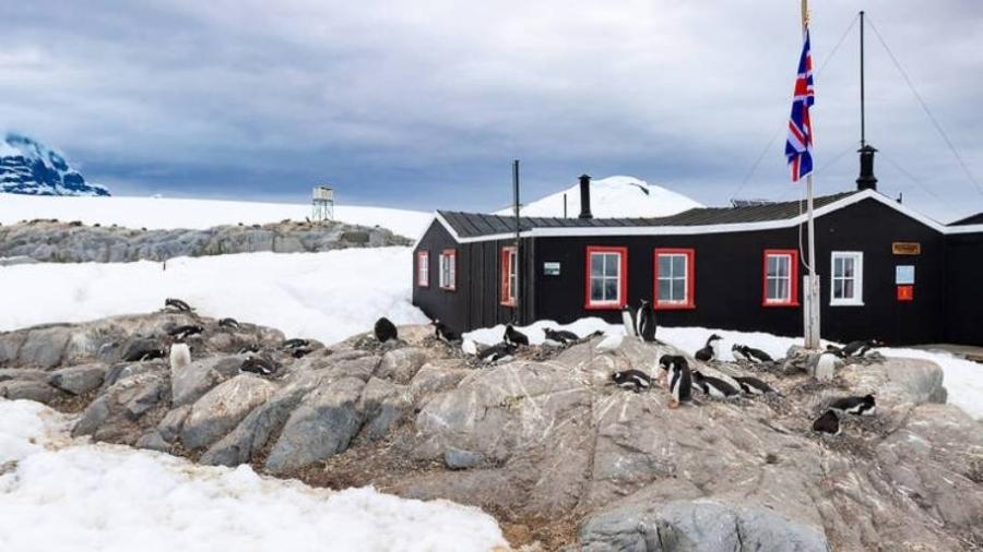 Posto de correio em Port Lockroy - UKAHT