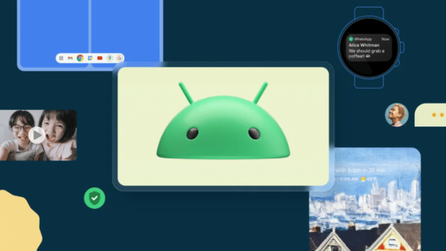 Android 14 é apresentado durante Google I/O 2023 - Divulgação/Google