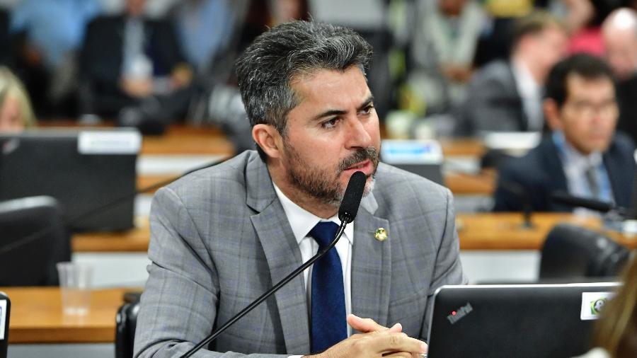 Senador do PL de Rondônia Marcos Rogério durante CPMI dos Atos Golpistas - Waldemir Barreto/Agência Senado