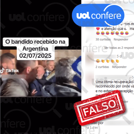 09.jul.2025 - Vídeo original mostra apoiadores recebendo Lula na embaixada do Brasil na Argentina 09.jul.2025 - Vídeo original mostra apoiadores recebendo Lula na embaixada do Brasil na Argentina