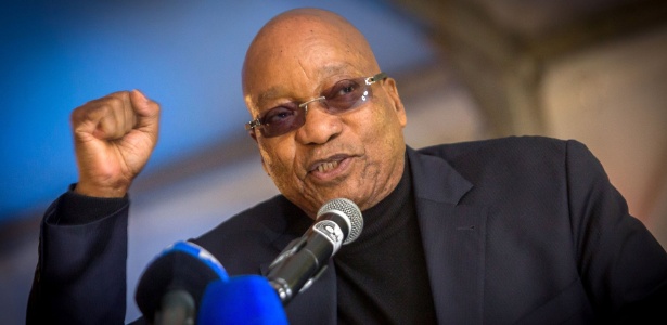 Jacob Zuma, presidente da África do Sul - RAJESH JANTILAL/AFP