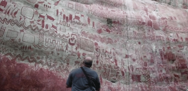 Resultado de imagem para Na selva, agora sem guerrilha, ColÃ´mbia reencontra tesouro antropolÃ³gico de 12 mil anos...