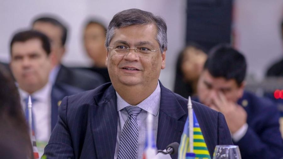 22.ago.2019 - Governador Flávio Dino (Maranhão) na reunião do Consórcio Nordeste, em Teresina - Roberta Aline/Governo do Piauí