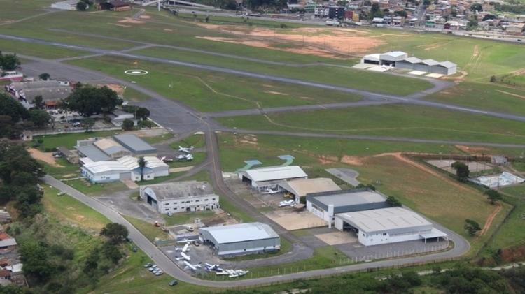 Aeroporto Carlos Prates, a 7 km do centro de Belo Horizonte - Divulgação/Aviação Brasil