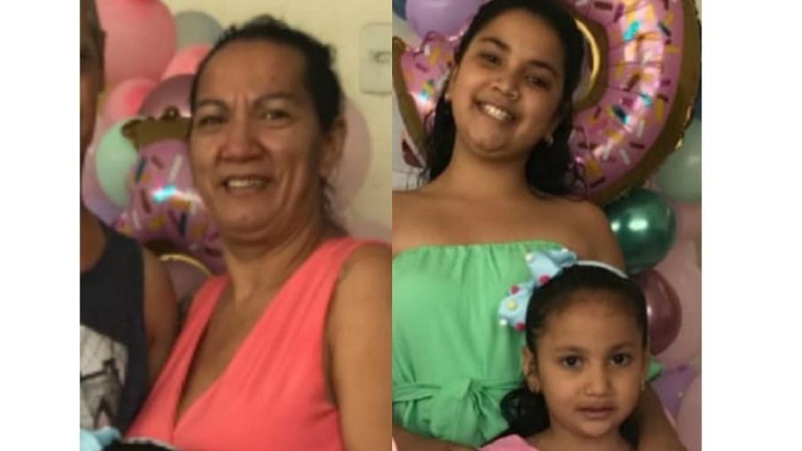 Desaparecimento de avó com duas netas foi registrado em Anápolis - Acervo familiar