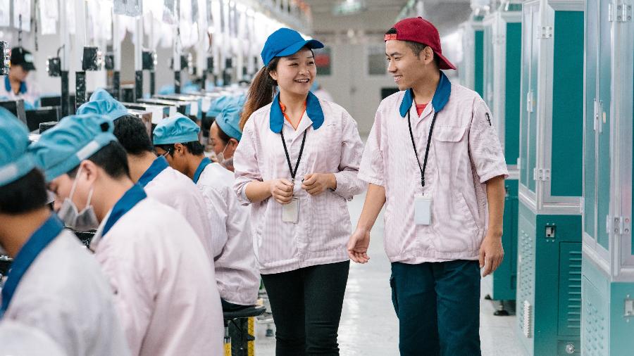 A montadora taiwanesa de iPhone Pegatron expande sua atuação para além das fábricas chinesas e investe em países como Índia - Divulgação/Apple