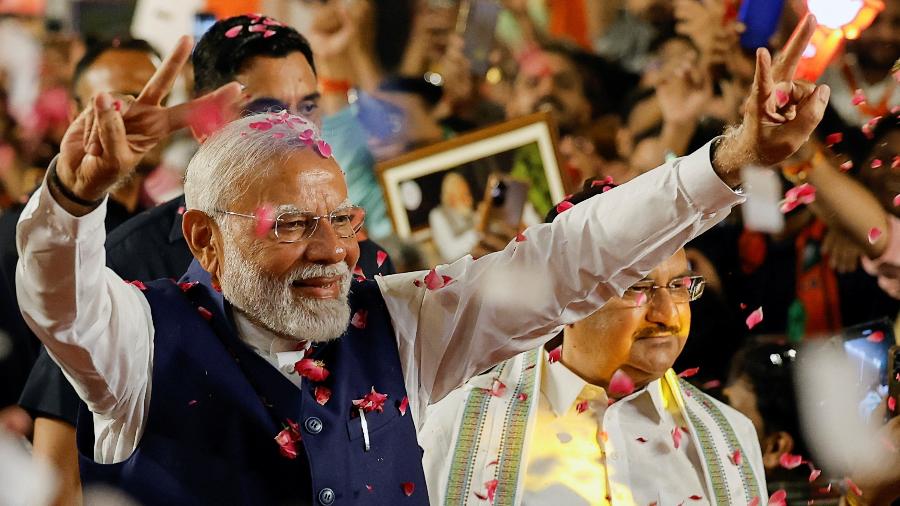 Modi afastou a Índia de suas tradições seculares e o aproximou das políticas pró-hindus que defende