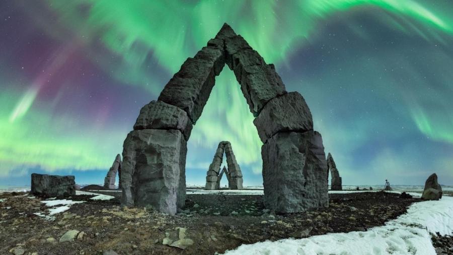 "Dragão Ártico" - Carina Letelier Baeza/Astronomy Photographer of the Year