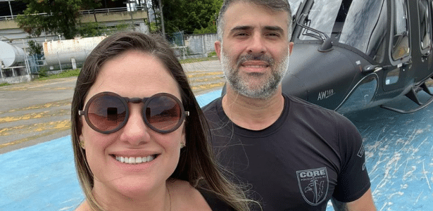 Ela cuida do marido, baleado em voo: 'Piloto ligou e entrei em choque'