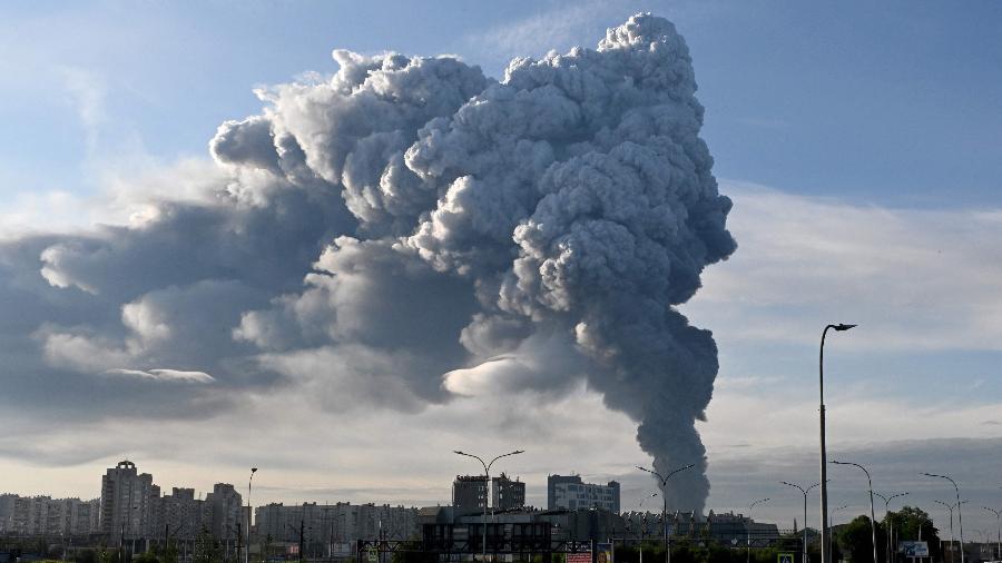 24.jul.2026 - Ataque russo destruiu usina elétrica que atendia à população civil na região da Criméia