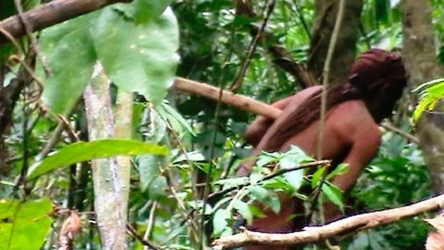 Indígena isolado havia sido visto pela última vez em 2018 - Divulgação/Funai