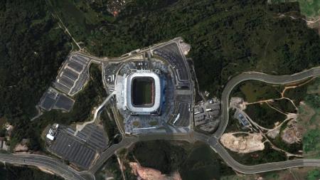 Área no entorno da Arena da Pernambuco segue sem uso - Google Maps - Google Maps