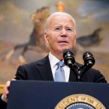 Presidente dos EUA, Joe Biden, em Washington - Nathan Howard/REUTERS