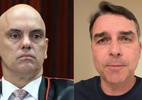 Flávio Bolsonaro apedreja o espelho ao atacar Moraes