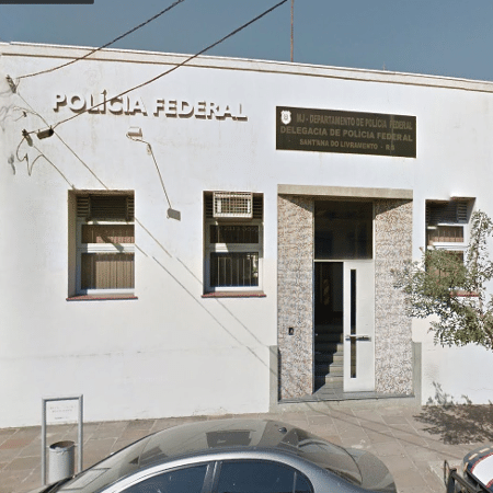 Unidade da Polícia Federal em Santana do Livramento (RS) - Reprodução/Google Street View